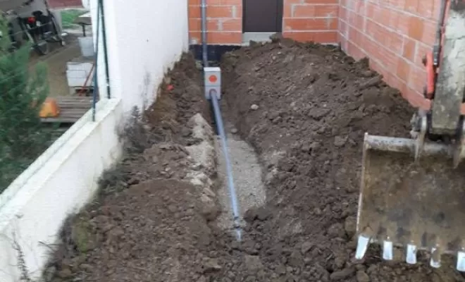 Travaux d'assainissement, Lavaur, Truc et Fils