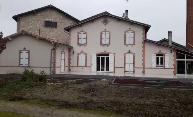 Travaux de ravalement de façade, Lavaur, Truc et Fils